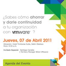 Mail Marketing Evento vmware. Design, Programming, UX / UI, and Advertising project by Adrian Ramos - 04.17.2011