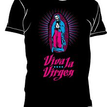 Viva la Virgen. Design, and Traditional illustration project by Humberto - 04.26.2011