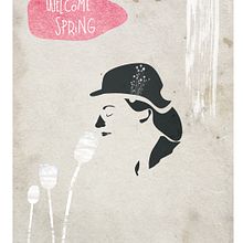 WELCOME SPRING. Traditional illustration project by Valeria Scaloni - 04.26.2011
