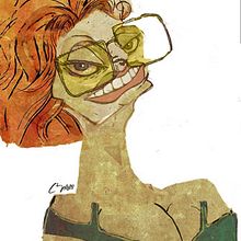 Sofía Loren. Traditional illustration project by j v - 04.29.2011