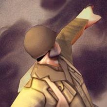 Soldado 3D low poly Ein Projekt aus dem Bereich Traditionelle Illustration und 3D von Juan Pablo González - 06.05.2011
