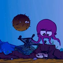 Aquarium 9Zeros. Un progetto di Illustrazione tradizionale e Pubblicità di dan bon - 11.05.2011