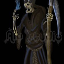 La muerte. Un progetto di Illustrazione tradizionale di Carlos Ruiz Alonso - 12.05.2011