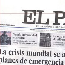 El País. Un progetto di Illustrazione tradizionale di Luis F. Sanz - 13.05.2011