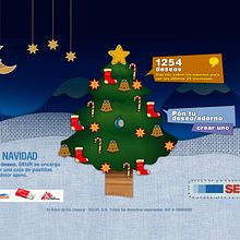 Christmas SEUR website. Un proyecto de Publicidad de Alberto Uceda - 16.05.2011