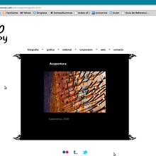 Diseño web Creepy. Design, IT, and Advertising project by Beatriz M. Soto - 05.24.2011