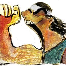 Rafa Nadal. Design, and Traditional illustration project by j v - 05.24.2011
