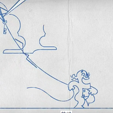 Actitud Azul.Benjamin Franklin. Endesa.. Un progetto di Motion graphics, Illustrazione tradizionale e Pubblicità di RubenAnimator - 03.06.2011