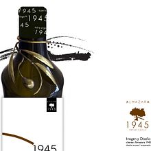 Edición limitada Aceite de Oliva Virgen Extra 1945. Un progetto di Design e Illustrazione tradizionale di Antonio Hermán - 04.06.2011