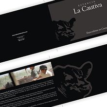 Estancia La Cautiva Brochure . % Creamos marcas tarafından hazırlanan Tasarım projesi - 06.07.2011