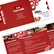 Arauca Media Brochure . % Creamos marcas tarafından hazırlanan Tasarım projesi - 06.07.2011