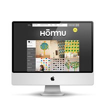 Tienda online Hommu. Design, Programming, UX / UI, and Advertising project by Gloria Joven - 06.07.2011
