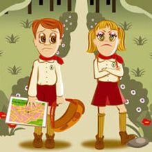 Lost. Traditional illustration project by Sandra Romero - 06.08.2011