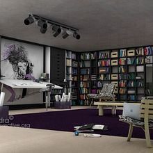 Estudio I Vray. Design, and 3D project by Diseño de Interiores - 06.15.2011