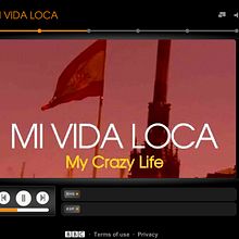 BBC Mi Vida Loca. Un projet de Design , Motion design, Illustration traditionnelle, Programmation, UX / UI, Informatique , et Publicité de Beatriz Padilla - 16.06.2011