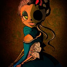 CHARLOTTE. Traditional illustration project by Nexxxas Fernandez - 06.20.2011