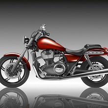 Moto Triumph. Design, and Traditional illustration project by jose adolfo santana ponce de león - 06.24.2011