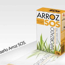 Packaging Arroz SOS. Design, Traditional illustration, 3D, and Advertising project by jose adolfo santana ponce de león - 06.25.2011
