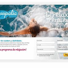 Groupalia Landing Spa. Design, and Programming project by Eztizen Angulo - 07.04.2011