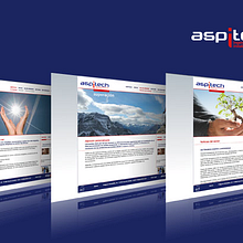 Site corporativo aspitech. Design, and Programming project by Eztizen Angulo - 07.05.2011
