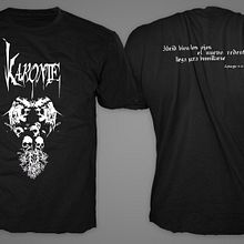 Camisetas Karonte. Een project van  Ontwerp, Traditionele illustratie,  Muziek y  Reclame van Jaras - 05.07.2011