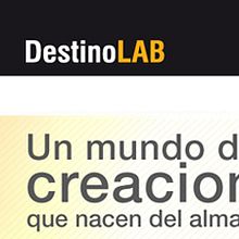 Web DestinoLAB. Un proyecto de Diseño, Ilustración tradicional, Programación, Fotografía y Publicidad de Javier Robledo - 06.07.2011
