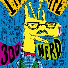 I'am a giraffe. Design, and Traditional illustration project by Pablo Pighin - 07.08.2011
