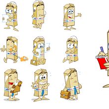 Mascota SEUR. Un progetto di Illustrazione tradizionale di Josep Giró - 12.07.2011