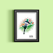 NIKE: tierra VS césped. Graphic Design, and Traditional illustration project by Stefania Desogus - 07.14.2011