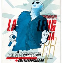Afiche Indio Solari. Design, and Traditional illustration project by ivan bügel - 07.23.2011