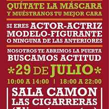 Cartel Macrocasting 2 Shakes Productions. Design, Film, Video, TV, and Advertising project by Dámaris Muñoz Piqueras - 07.25.2011