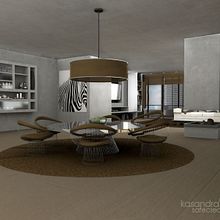 Salón VRay. Design, and 3D project by Diseño de Interiores - 08.02.2011