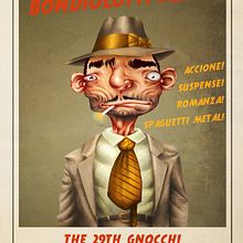 The 29th Gnocchi. Traditional illustration project by Ariel Ferreyra - 08.03.2011