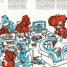 El correo. Traditional illustration project by Iván Bravo - 08.10.2011