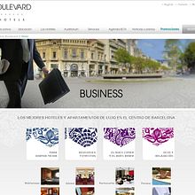 Boulevard Hoteles. Design, UX / UI, and Advertising project by Montse Álvarez - 08.12.2011