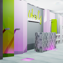 Tienda Liberty. Design, and 3D project by Adrian de la Torre - 08.13.2011