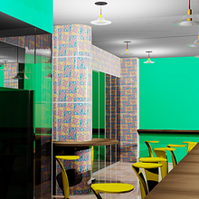 Bar de Tapas. Design, and 3D project by Adrian de la Torre - 08.13.2011