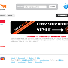 Maillotsports. Un proyecto de Diseño y Programación de olivier DAURAT - 26.08.2011