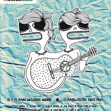 "Carteles concurso Diadelamusica". Design project by Psikonauta - 09.01.2011