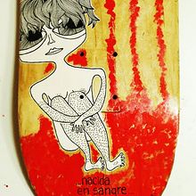 "Nacida en sangre". Traditional illustration project by Psikonauta - 09.01.2011