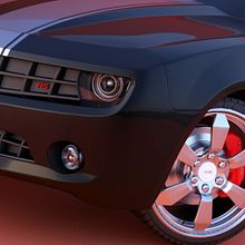 CHEVROLET CAMARO 3D. Design, 3D, UX / UI, and Advertising project by Jose Luis Rioja - 09.01.2011