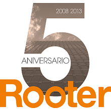 Imagen corporativa - 5º Aniversario ROOTER. Projekt z dziedziny Trad, c, jna ilustracja i Design użytkownika Cristina Rodríguez Gallego - 05.09.2011
