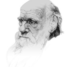 Darwin Portrait. Un projet de Design , Illustration traditionnelle , et Publicité de Darwin - 05.09.2011