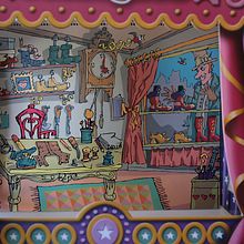 Proyecto Meniques/ Teatrillo. Design, Traditional illustration, and UX / UI project by Emil Markov - 09.06.2011