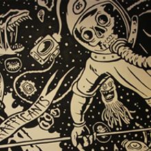 Outter Space. Traditional illustration project by Joel Abad - 09.06.2011