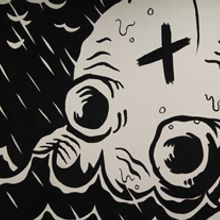 2 de piques. Traditional illustration project by Joel Abad - 09.06.2011