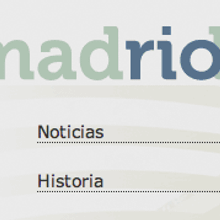 Web Madrid Río. Design, Traditional illustration, IT, and Photograph project by Esther Antolín - 09.08.2011