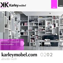 Web KarleyMobel. Design, and Programming project by Sergio Aguilera Sánchez - 09.15.2011