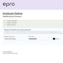 Epro - Instituos Online. Programming project by Francisco Javier Martínez Pardillo - 09.17.2011