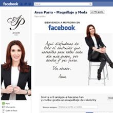 Facebook: Asun Parra - Maquillaje y Moda. Programming project by Francisco Javier Martínez Pardillo - 09.17.2011